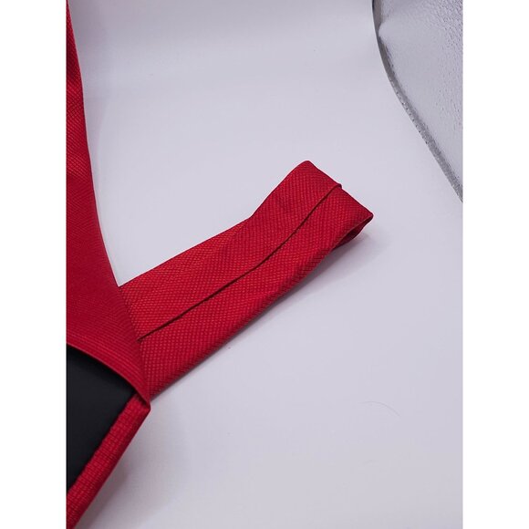 Van Heusen Mens Classic Solid Red Necktie - Picture 13 of 16